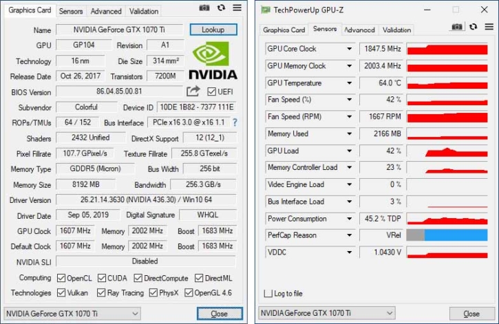GPU-Z 2.55.0 download the last version for windows