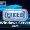 Windows Server 2025