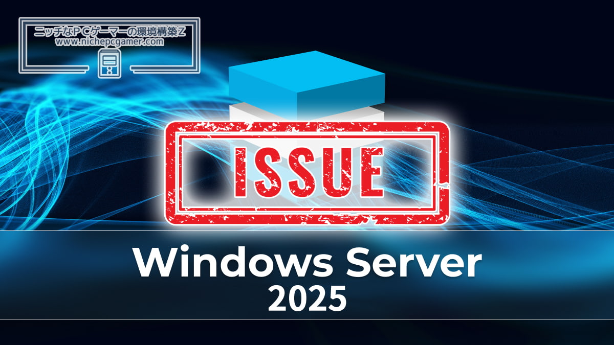 Windows Server 2025 Issue