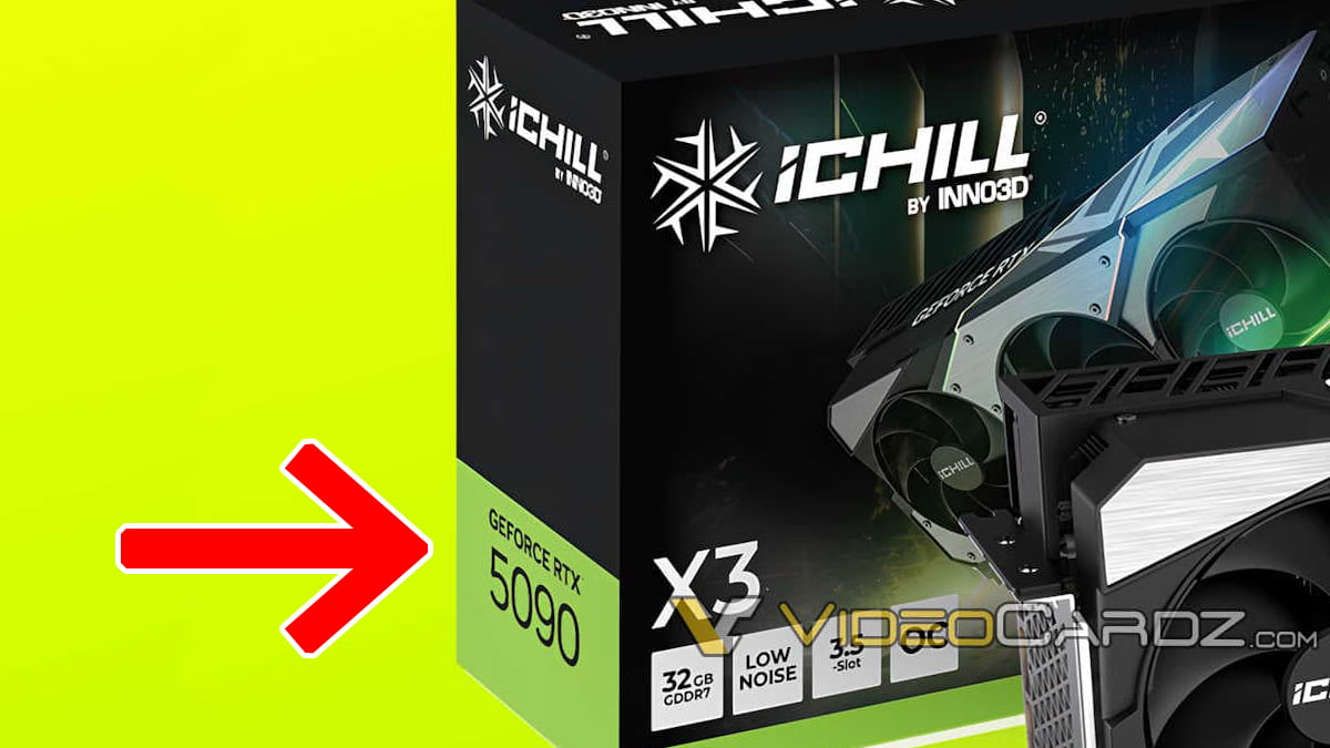 INNO3D GeForce RTX 5090 iChill X3