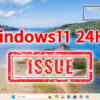 Windows11 24H2 Issue